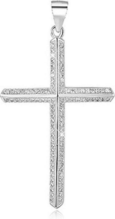 Immagine prodotto Beneto Ciondolo d'argento Croce AGH94 (L) (Argento)