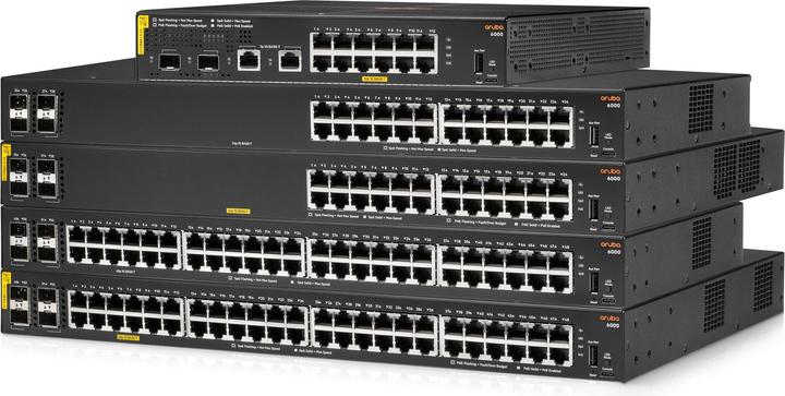 Actual product image Aruba 6000 4SFP Switch R8N88A (28 ports)