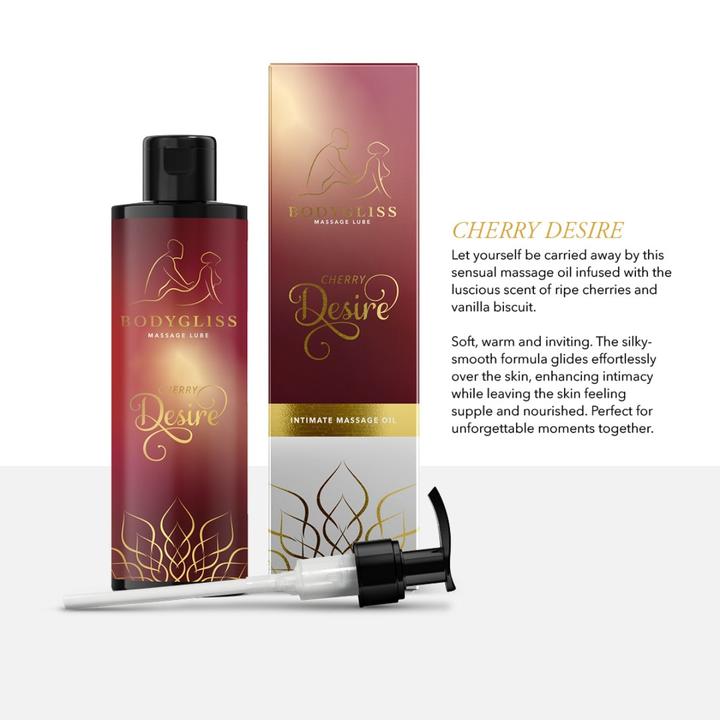 Produktbild Bodygliss - Cherry Desire Massageöl und Gleitmittel - 150 ml (150 ml)