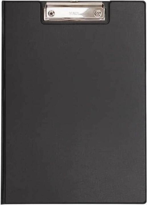 Maul Porte-blocs en poly, couverture en film PP, noir DIN A4, en carton avec couverture en film