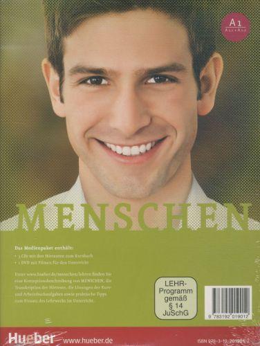 Image du produit Menschen A1: Medienpaket CDs und DVD zum Kursbuch (Allemand, Angela Poodle, Collectif, Pic de Franz, Sandra Evans, 2012)