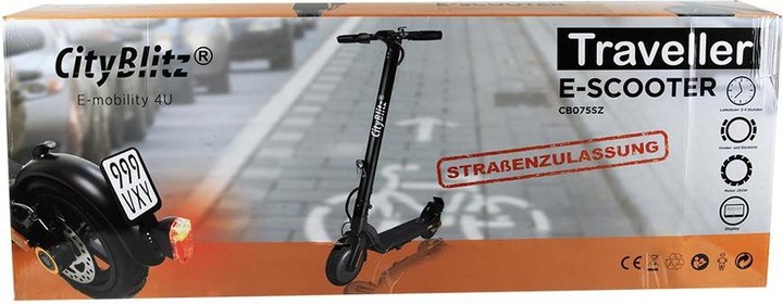 Produktbild CityBlitz Traveller (20 km/h, 30 km, 250 W)