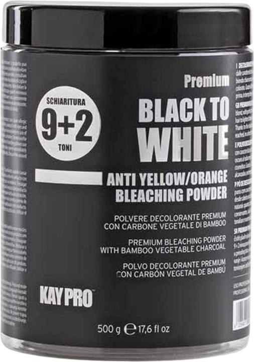 Kay Pro Black to White Blonding Powder 500g