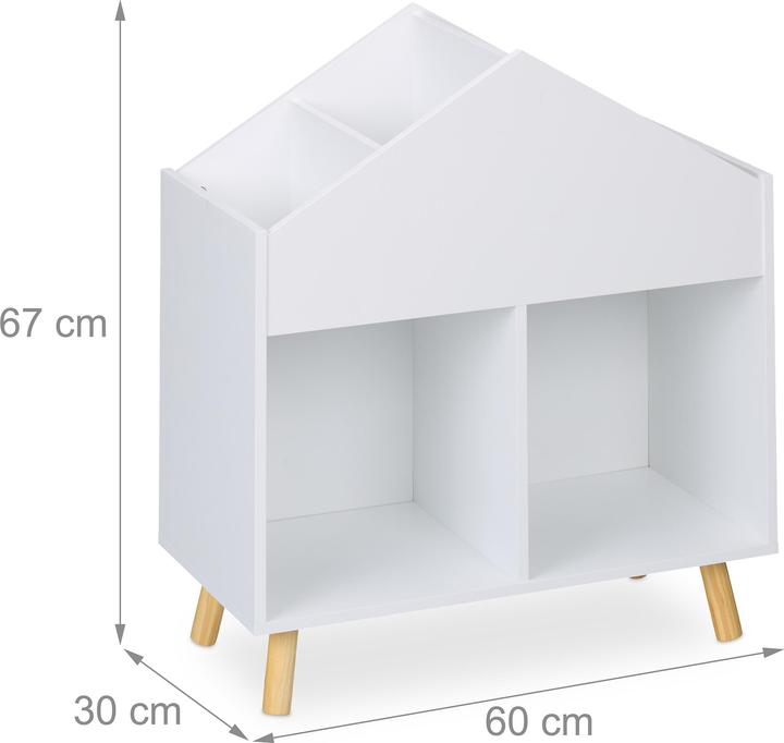 Produktbild Relaxdays Kinderregal (60 x 30 x 67 cm)