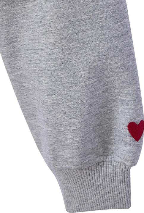 Actual product image Jonen Kurze Mädchen Sweatjacke mit Kapuze (140)