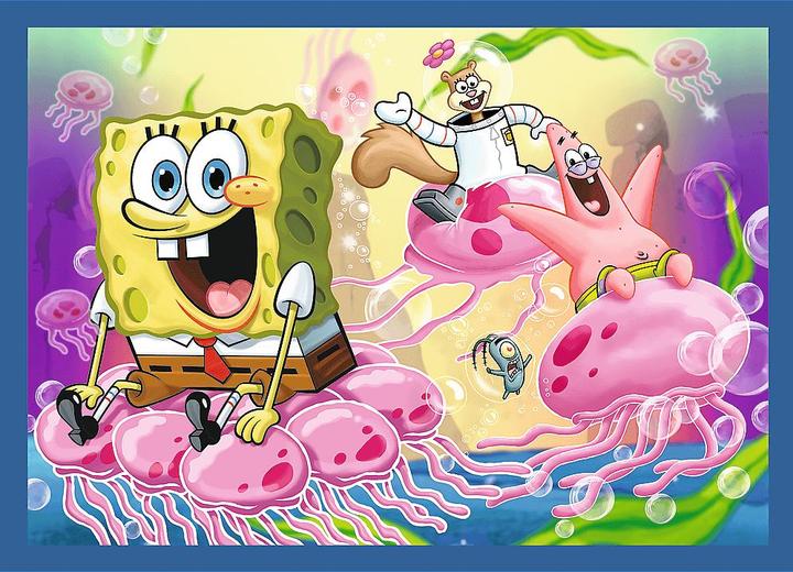 Produktbild Trefl 4 in 1 Puzzle 35, 48, 54, 70 Teile – Sponge Bob (70 Teile)