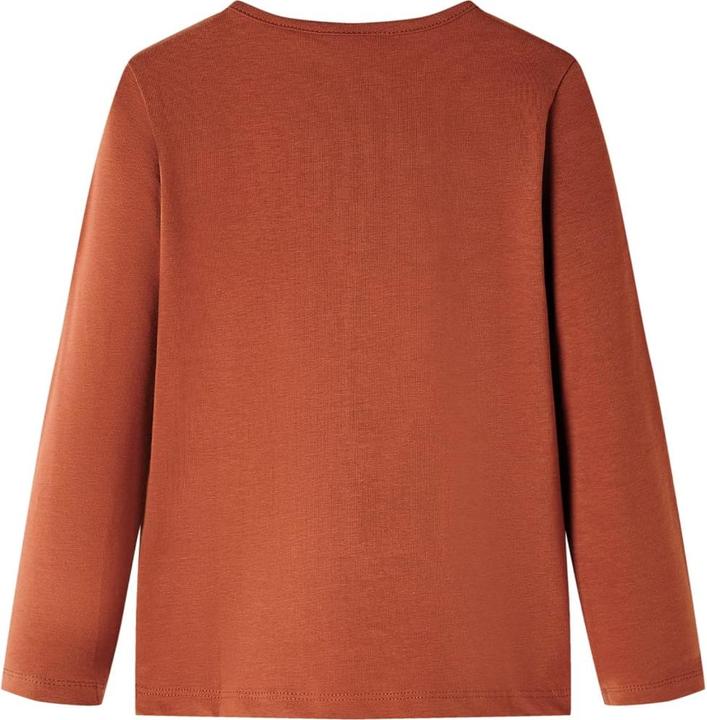 Immagine prodotto VidaXL Camicia da bambino a maniche lunghe Cognac 92,Materiale: 95 % cotone. 5 (92)