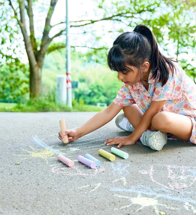 Actual product image Simba 6 street crayons (6x)