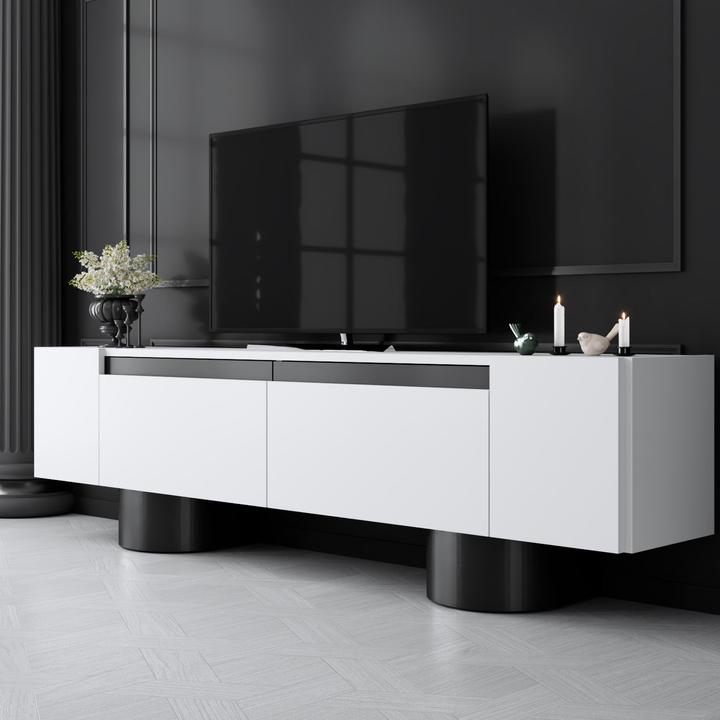 Produktbild Skye Decor Bohem Black TV Stand (180 x 30 x 50 cm)