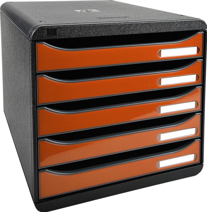 Schwarz/Orange
