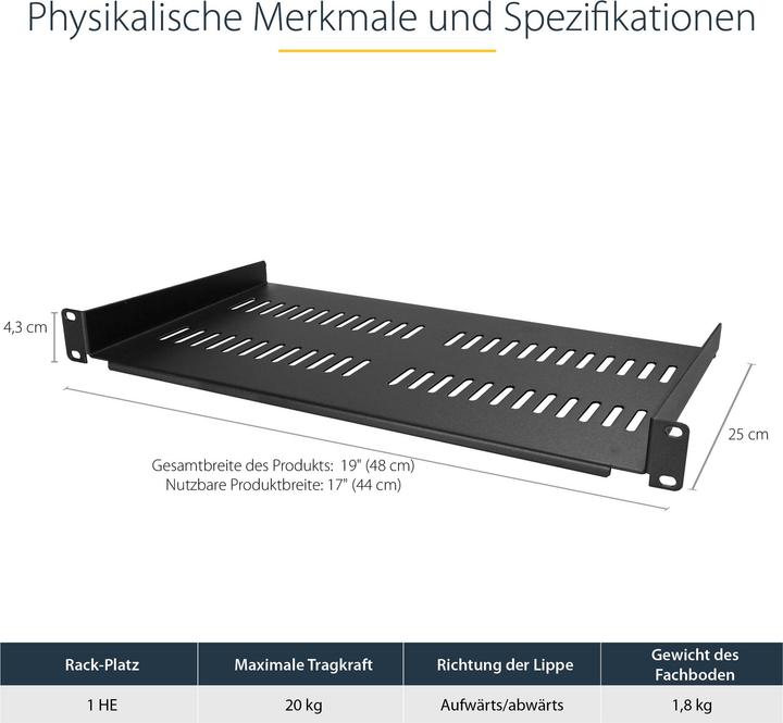 Produktbild StarTech Fachboden