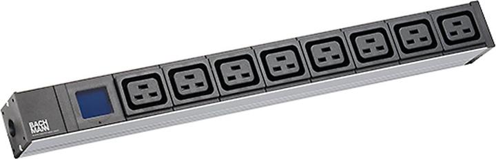 Produktbild Bachmann BlueNet BN0500 - Verlängerungsschnur (Rack - einbaufähig) (8 x, IEC 320, 2 m)