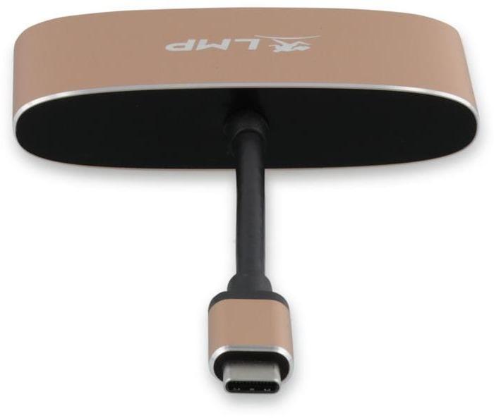 Actual product image LMP USB Type-C to (USB, 20 cm)