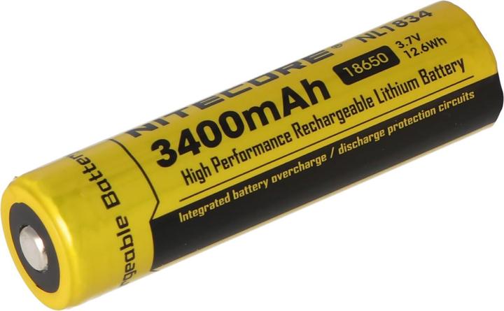 Actual product image Nitecore 18650 Rechargeable Battery