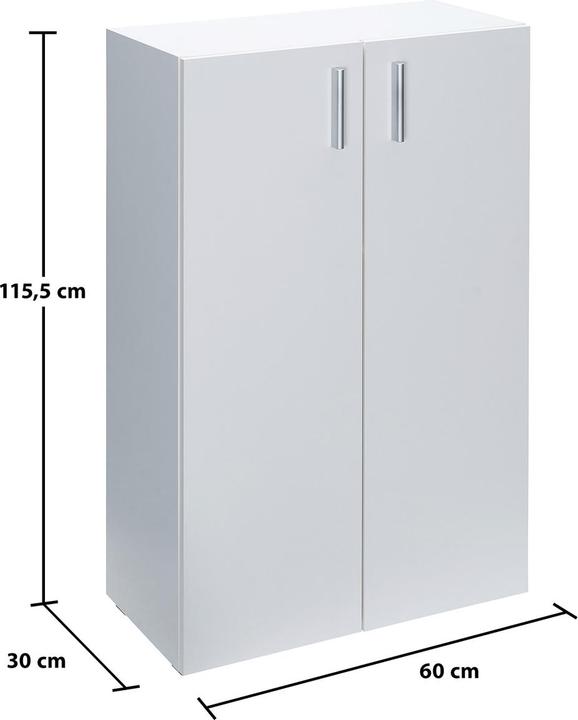 Image du produit Casaria Bücherregal (115.5 x 60 x 31 cm)