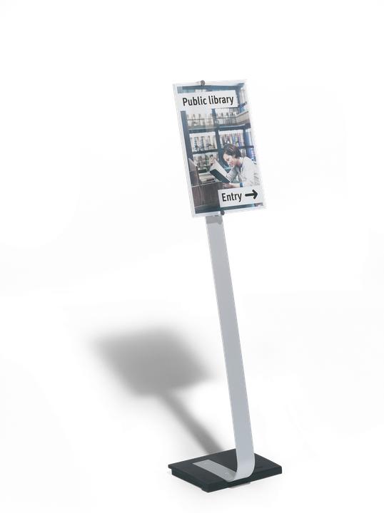 Immagine prodotto Durable Supporto da terra CRYSTAL SIGN