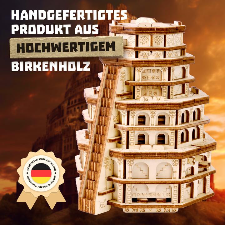 Actual product image Escape Welt Puzzle game Quest Tower Babylon (German)