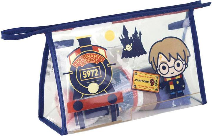 Image du produit Cerda Trousse de toilette avec accessoires Harry Potter 4 pièces rouge
