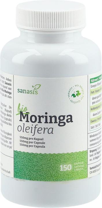 Immagine prodotto Sanasis Moringa (150 Pezzo/i, Pillole, 67.50 g)