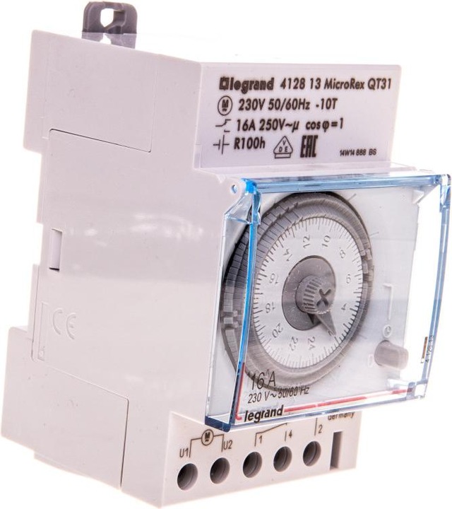 Produktbild Legrand MicroRex QT31 230V 50-60Hz 412813 Tagesschaltuhr,quarz