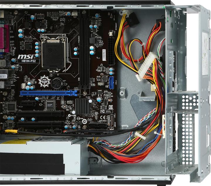 Image du produit MSI PROBOX130 023EU - Tour fine - Core i3 4160 / 3.6 GHz - RAM 4 Go - HDD 1 To - HD (4 Go, Intel Core i3-4160)
