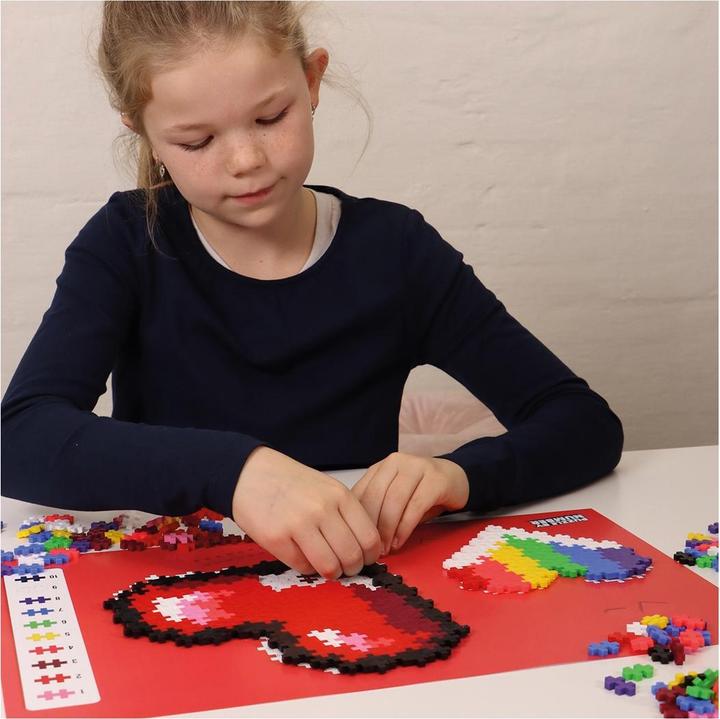 Actual product image Plus-Plus Creative building blocks puzzle heart (250 pieces)