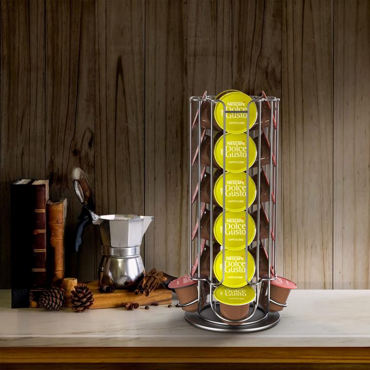 Produktbild Intirilife Kaffeekapsel Halterung für 32 Kapseln