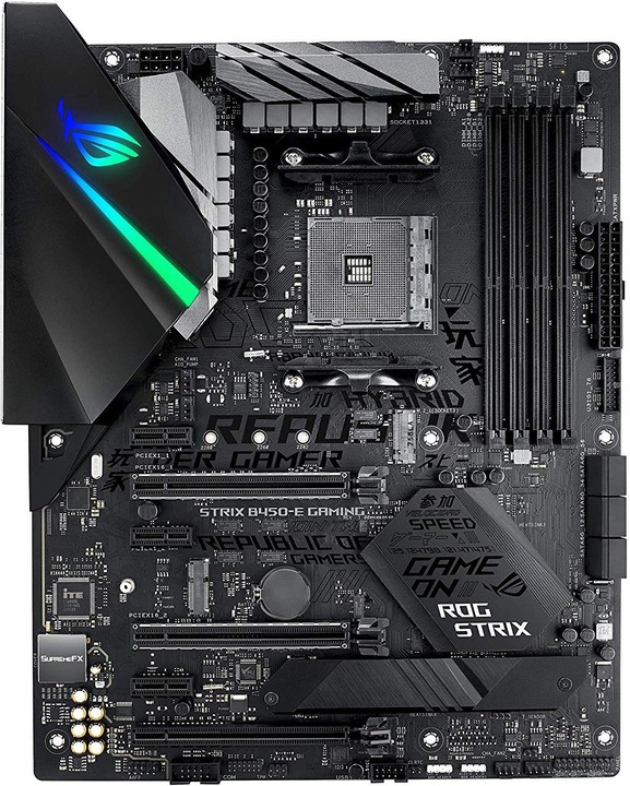 Produktbild ASUS ROG Strix B450-E Gaming (AM4, AMD B450, ATX)