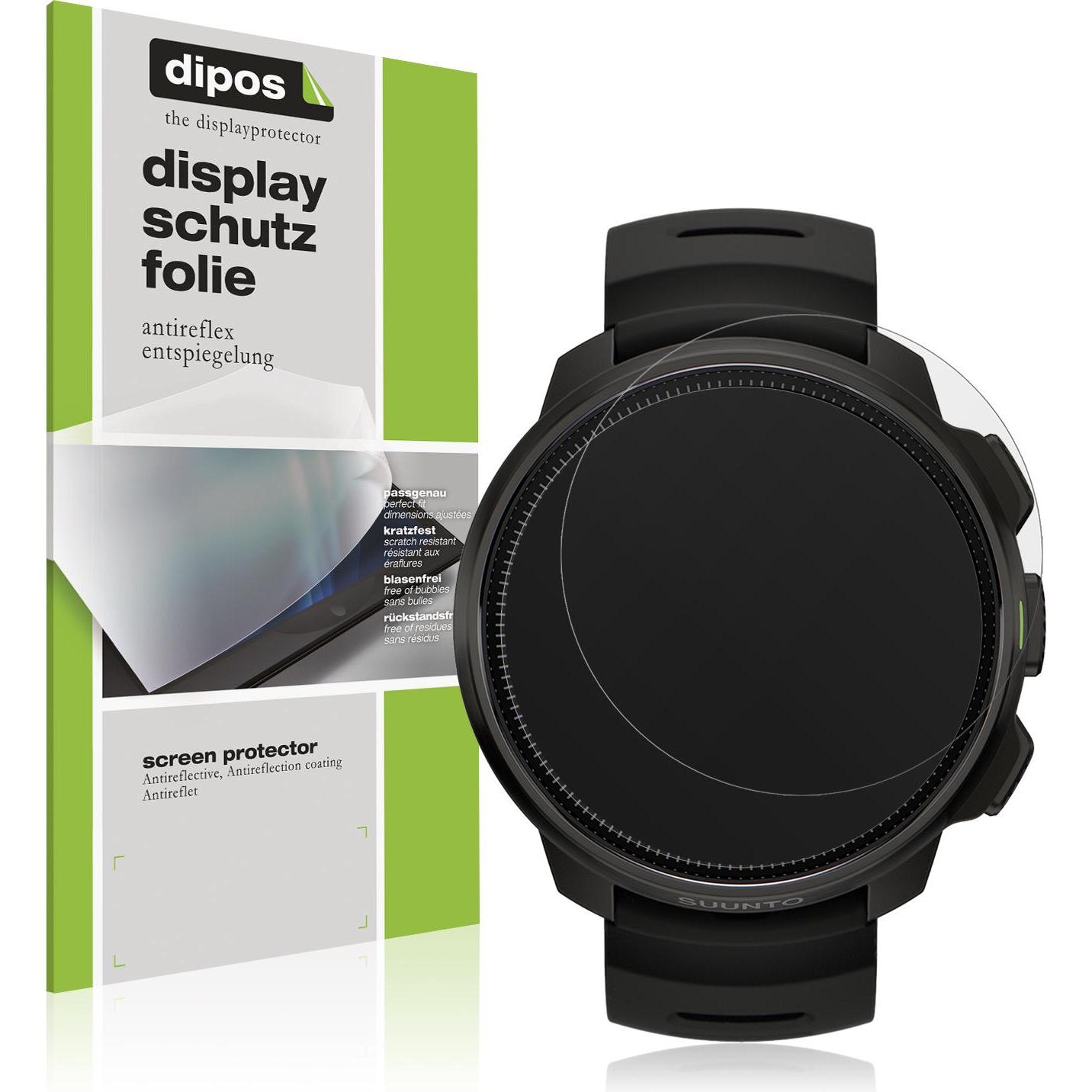 Dipos Schutzfolie Matt für Suunto Ocean, Smartwatch Schutzfolie, Transparent