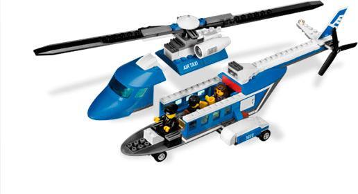 Produktbild LEGO City Hubschrauber und Limousine