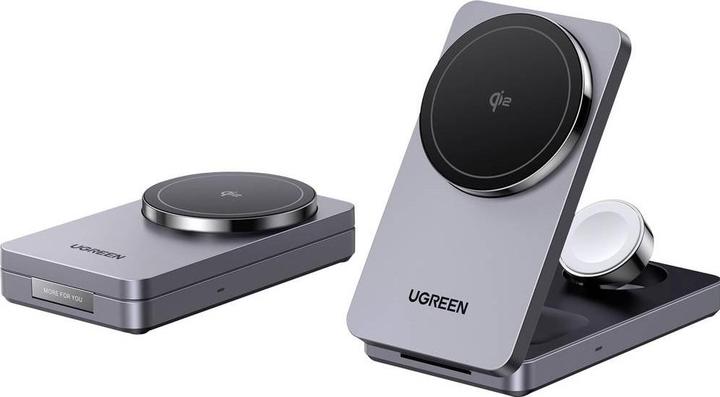 Actual product image Ugreen Wireless Charger 3in1 (15 W)