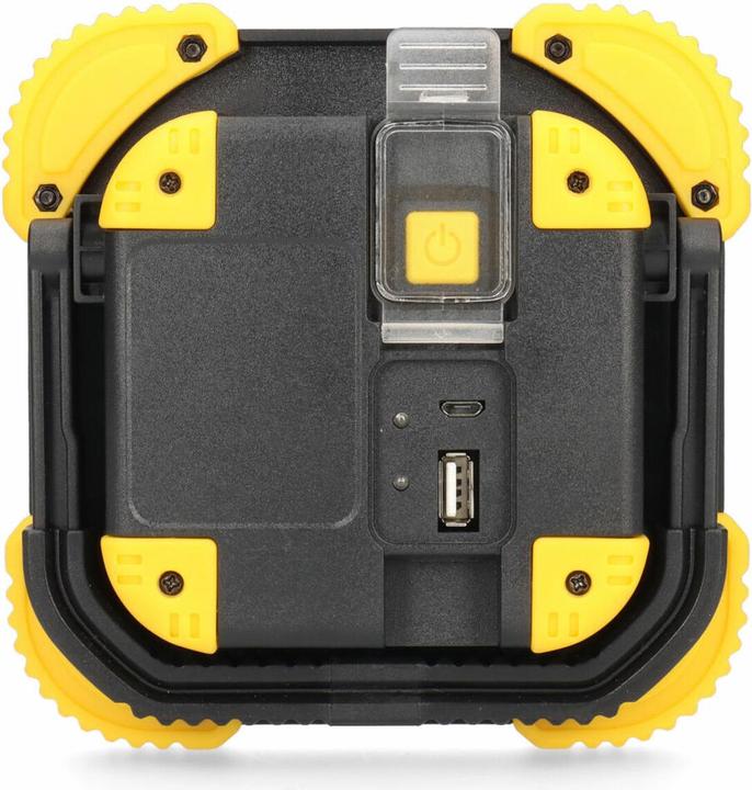 Produktbild EDM Taschenlampe LED 36377 XL Gelb Schwarz 15 W 250 Lm 750 Lm Fokus Aufladbar (14 cm, 750 lm)