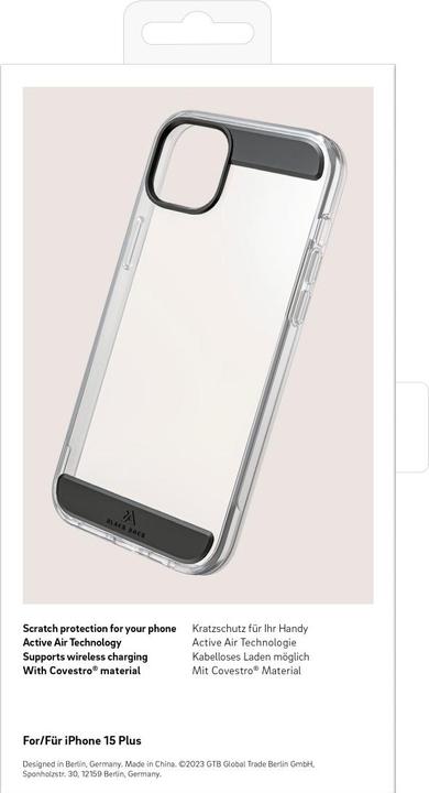 Actual product image Black Rock Air Robust (Apple iPhone 15 Plus)