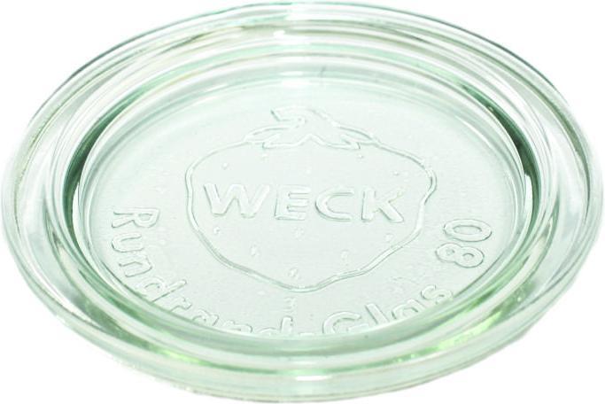 Actual product image Weck Round rim glass lid (1 pcs., 0.08 l)
