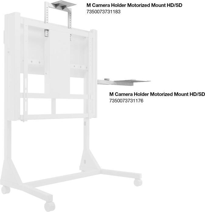Image du produit Multibrackets Console AV pour support mural électrique, métal