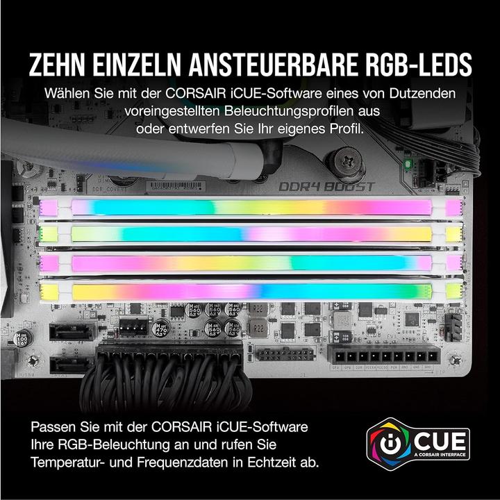 Produktbild Corsair Vengeance RGB Pro (2 x 32GB, 3600 MHz, DDR4-RAM, DIMM)
