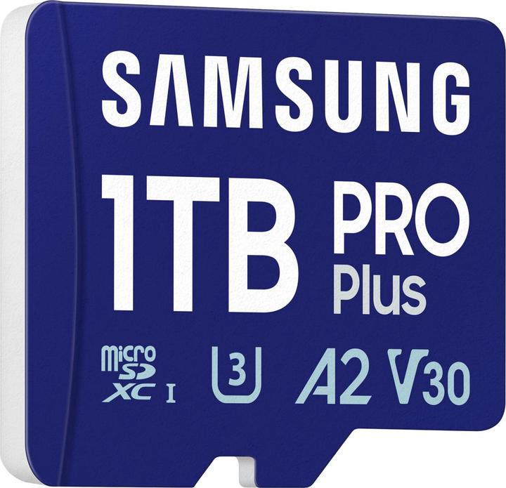 Actual product image Samsung PRO Plus with USB card reader (1000 GB, microSDXC, U3, UHS-I)