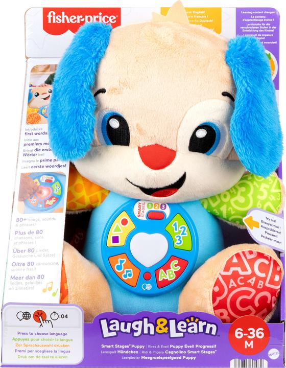 Fisher-Price Smart Stages Puppy (Italian, English, German, French)