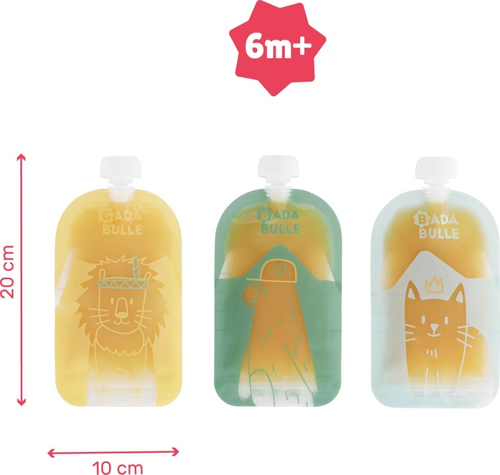 Image du produit Badabulle Sachets à écraser