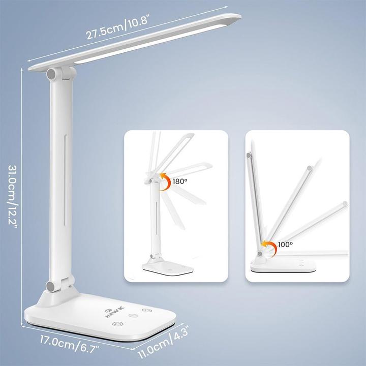 Image du produit Hawk HW-LAMP01 Desk Lamp White