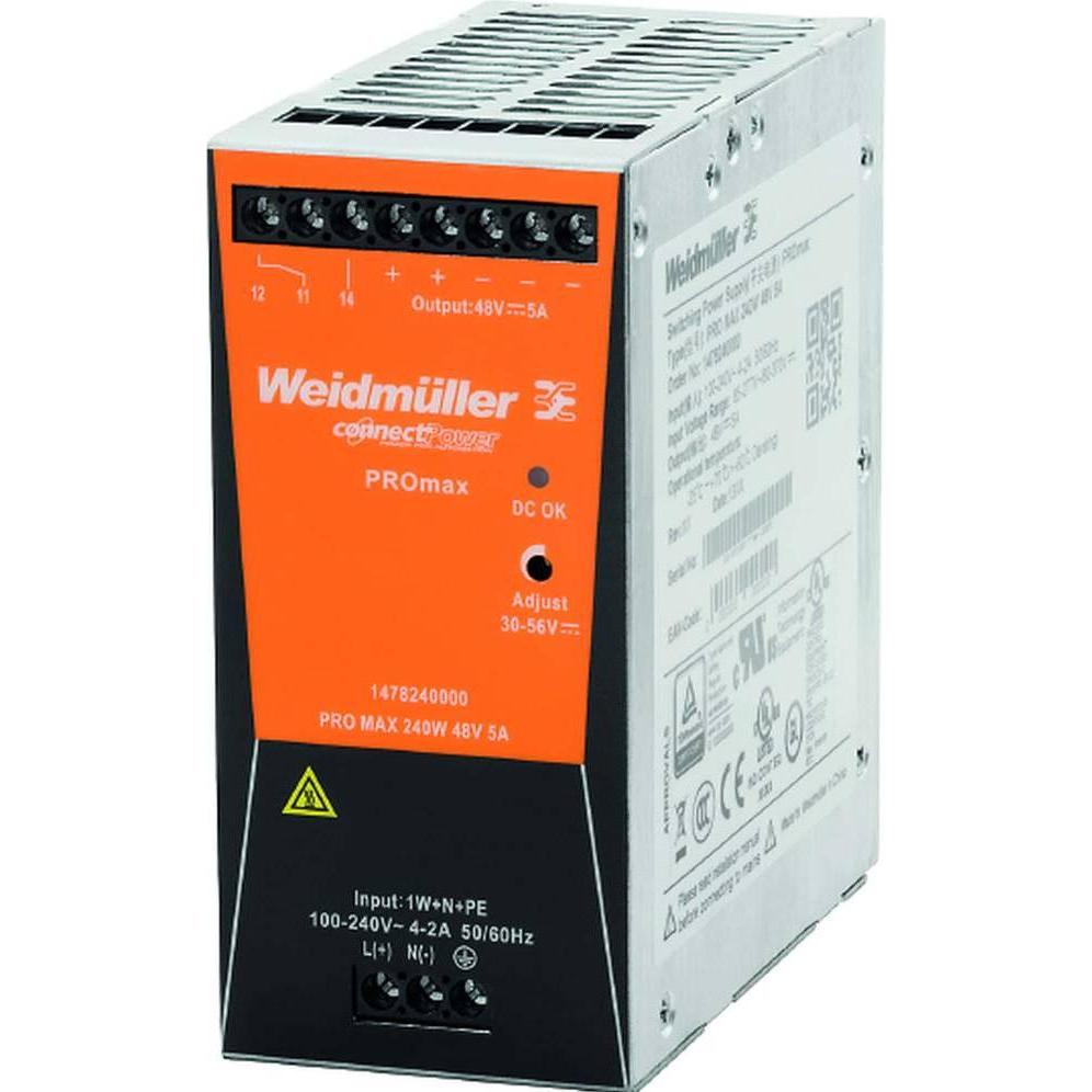 Weidmüller, Systemstromversorgung, Hutschienen-Netzteil (DIN-Rail