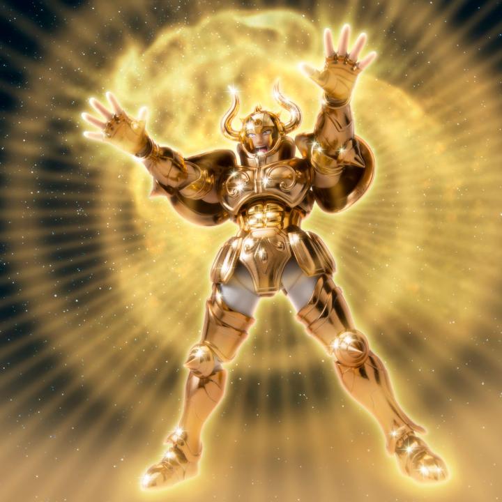 Actual product image Bandai Taurus Aldebaran Myth Cloth EX