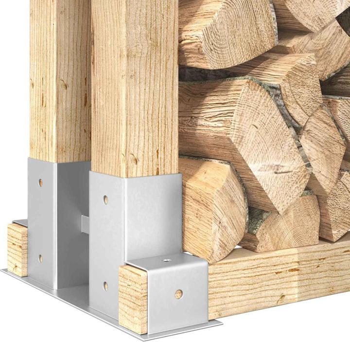 Produktbild vidaXL Feuerholzlager