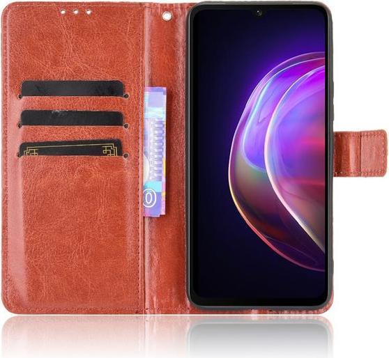 Image du produit MU Classic Série de livres en cuir Crazy Horse III (vivo V21 5G)