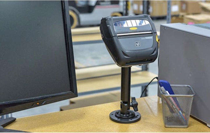 Produktbild Brodit 215921 Gerätehalterung Zebra ZQX