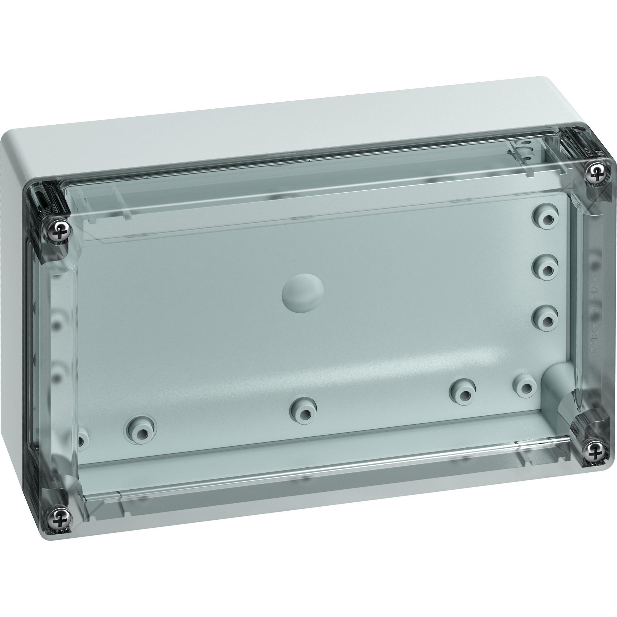 Spelsberg TG IP67 enclosure, PC, clear lid (Gehäuse), Elektronikzubehör + Gehäuse, Transparent