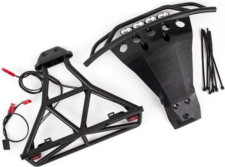 Traxxas led licht-set komplett (mit bumper v/h + bec y-kabel) 4wd slash