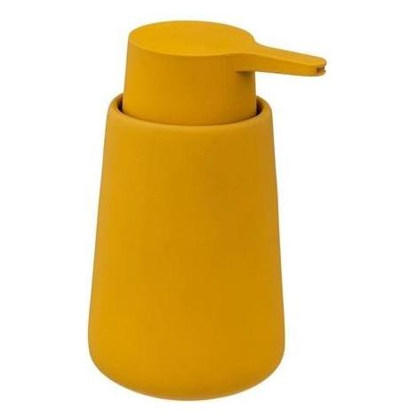 5Five, Zeepdispenser + Zeepbakje, Colourama Mosterdgele Zeepdispenser