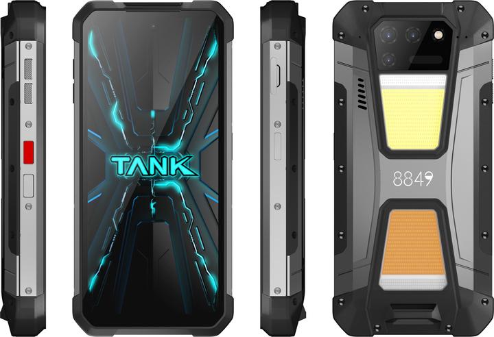 Produktbild Unihertz Tank 2 Telefon, 512GB/12GB, schwarz (512 GB, Black, Schwarz, 7.79")