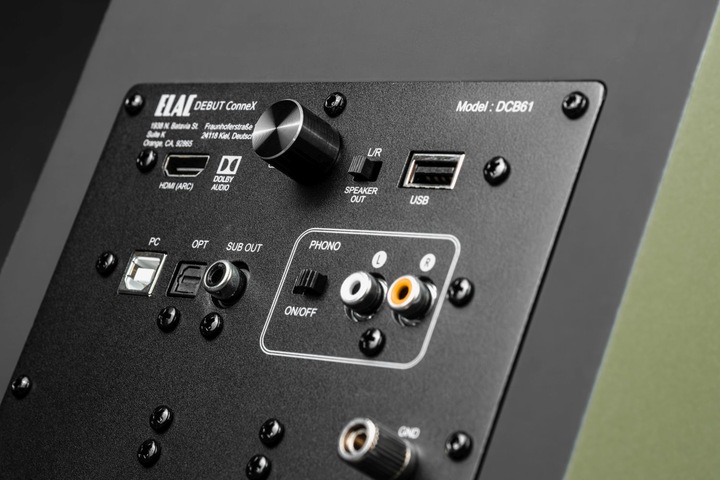 Actual product image ELAC Debut ConneX DCB61